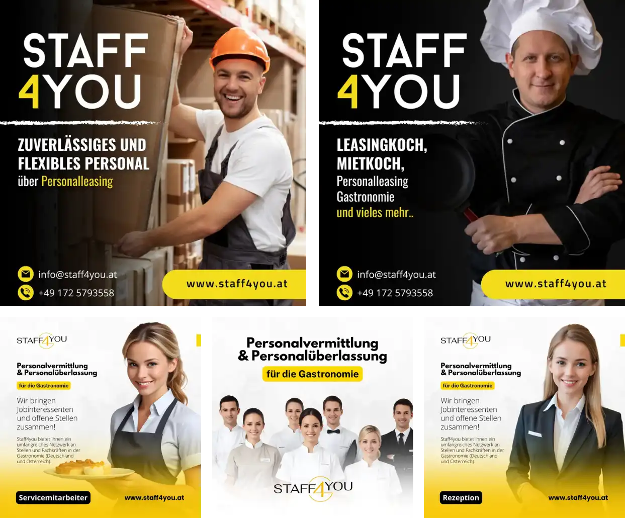 Beiträge für soziale Netzwerke - staff4you.at