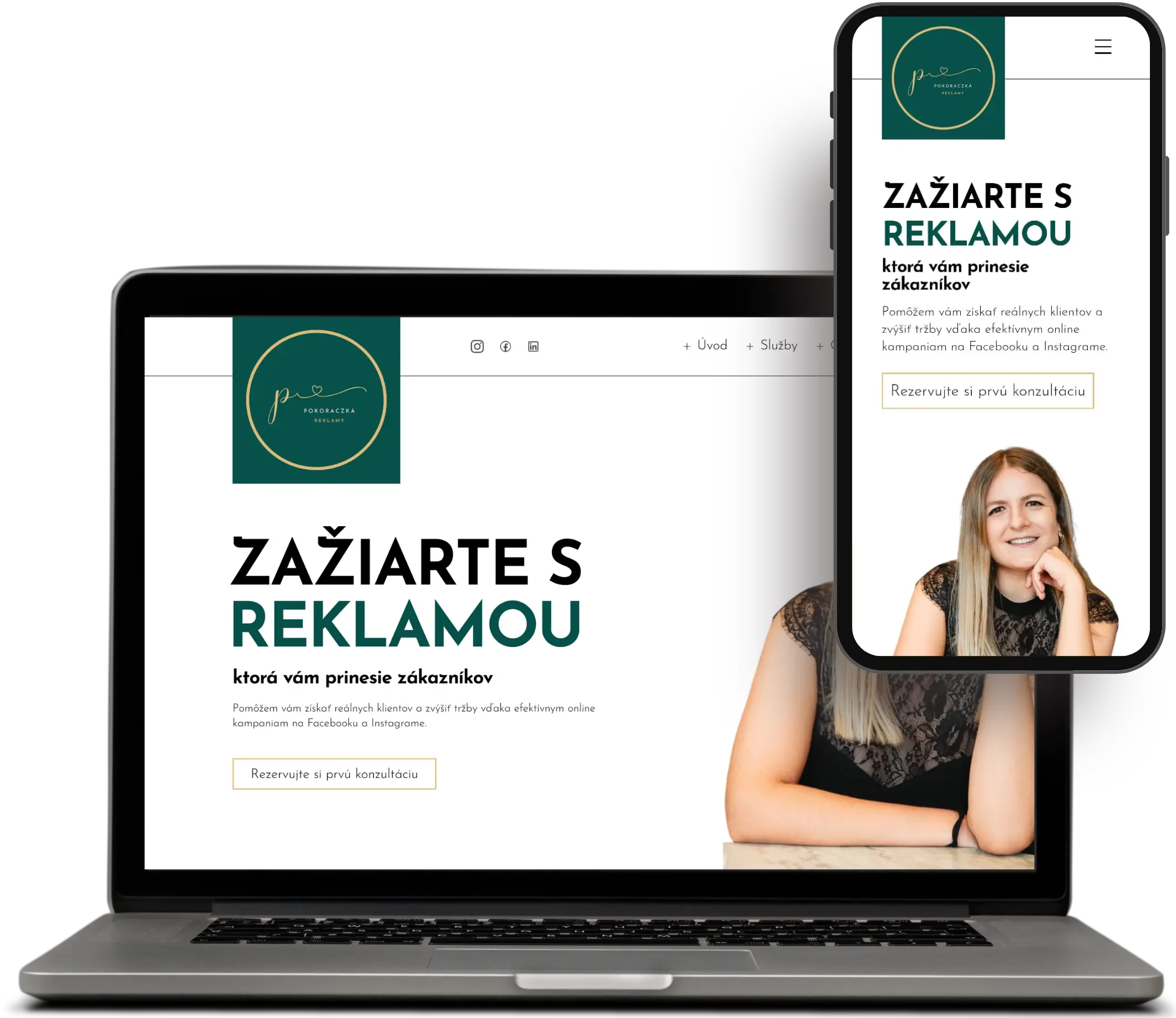 pokoraczka.sk Webseite nach Maß