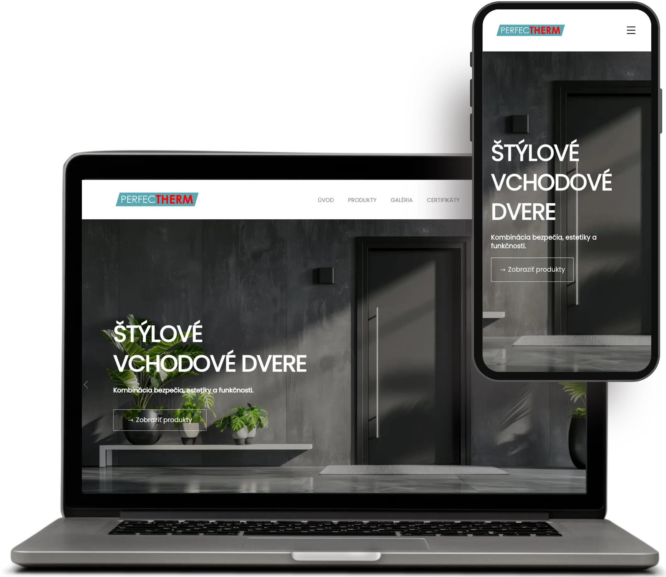 perfectherm.sk Webseite nach Maß