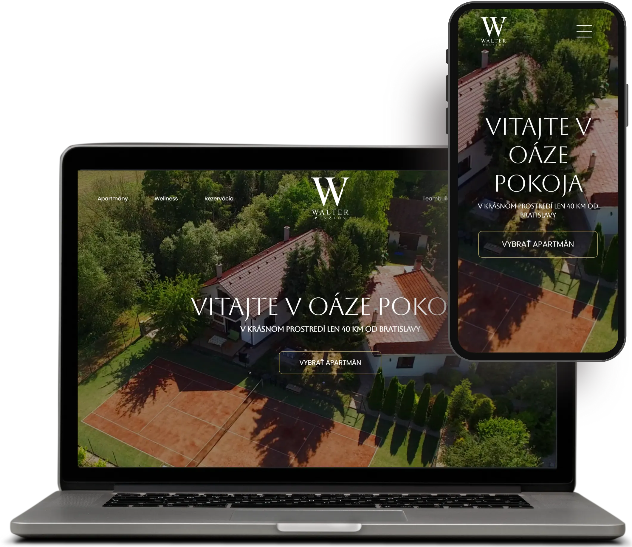 walterpenzion.sk Webseite nach Maß