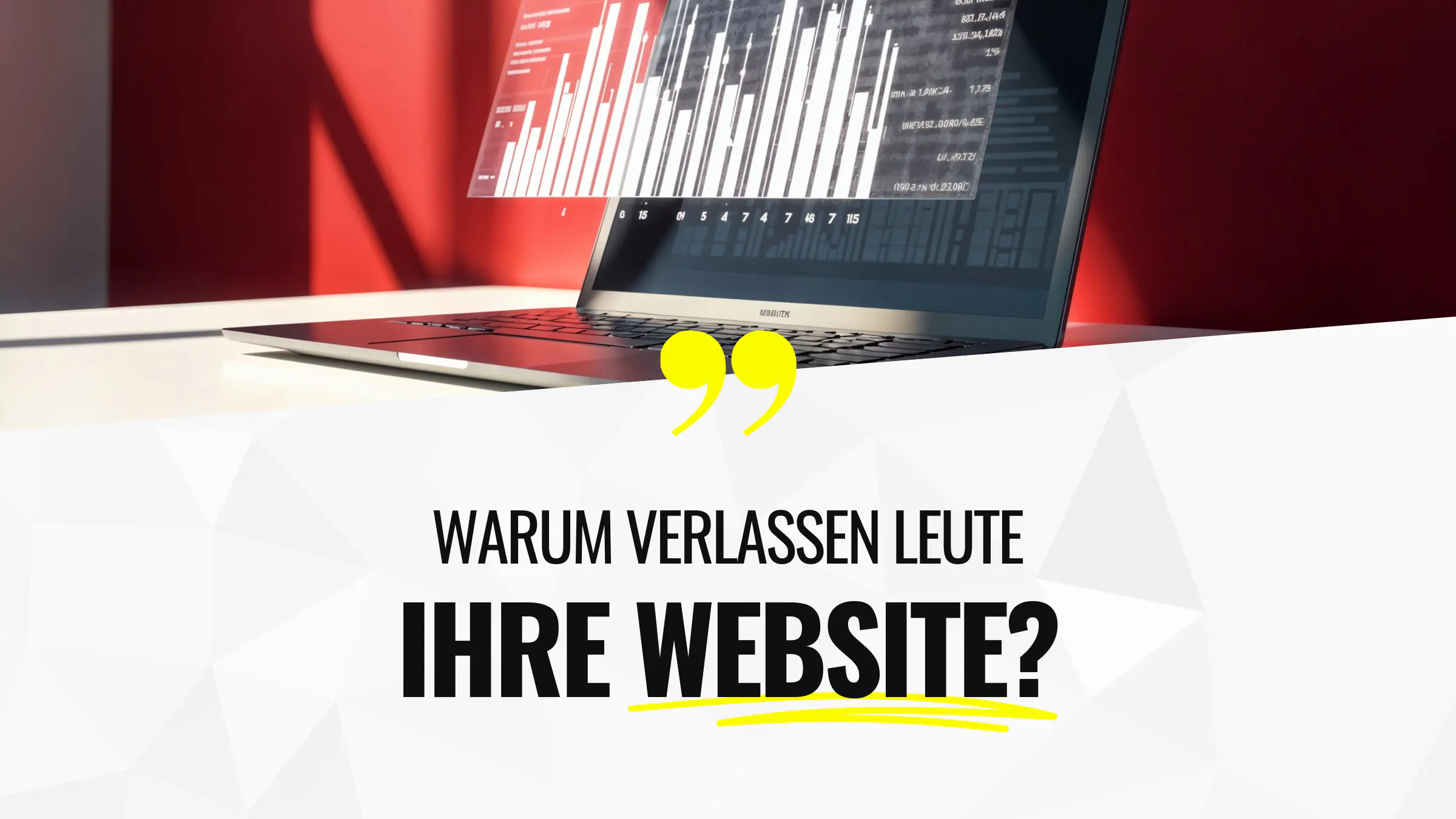 Warum verlassen Leute die Website